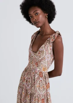 Women Derek Lam Dresses & Skirts<Timothea Shoulder Tie Dress