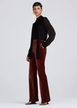 Women Derek Lam Tops<Valentine Neck Tie Blouse