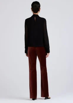 Women Derek Lam Tops<Valentine Neck Tie Blouse