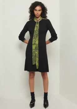 Women Derek Lam Dresses & Skirts<Vanessa Long Sleeve Flounce Hem Dress
