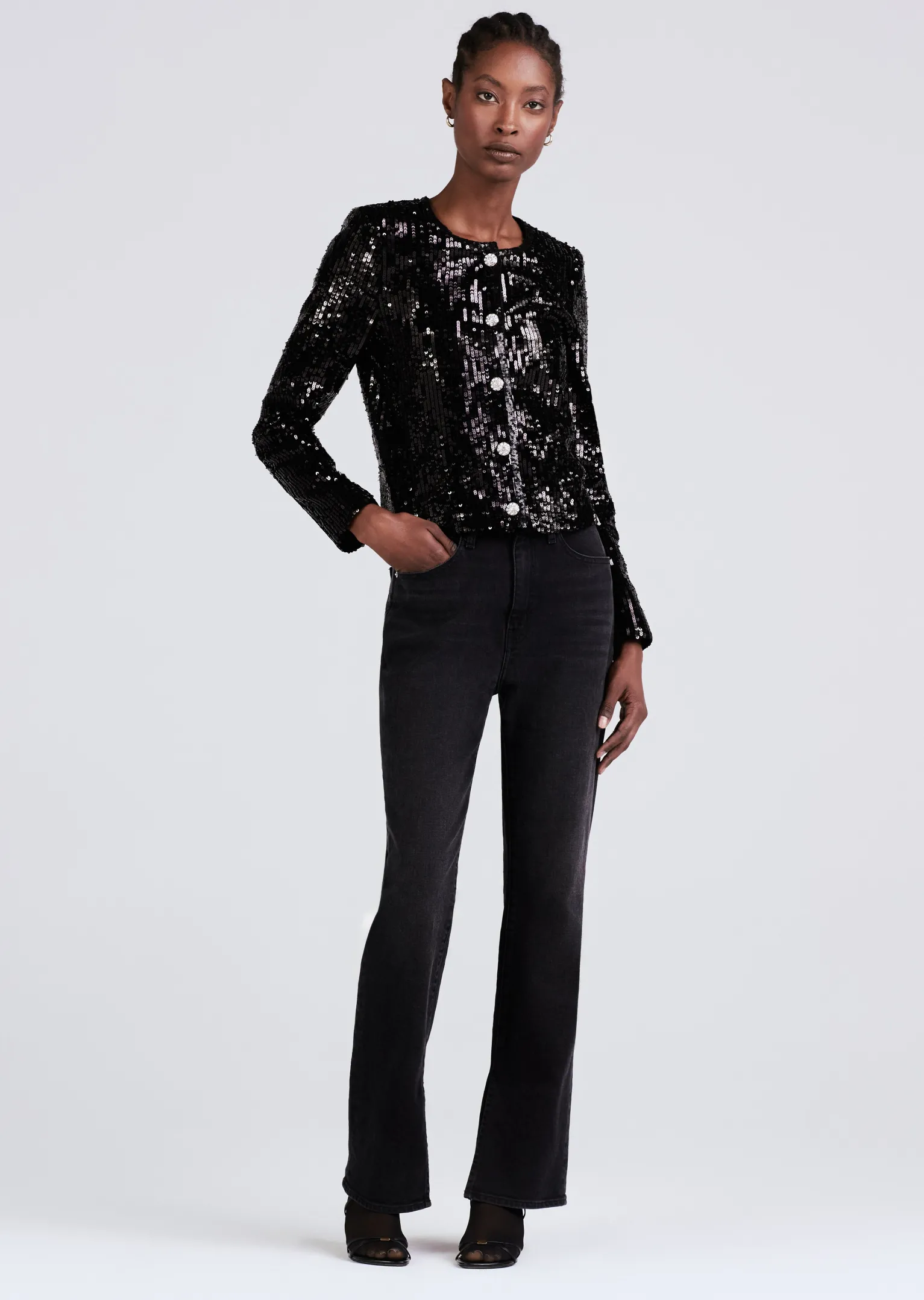 Women Derek Lam Jackets & Coats<Verretta Sequin Jacket