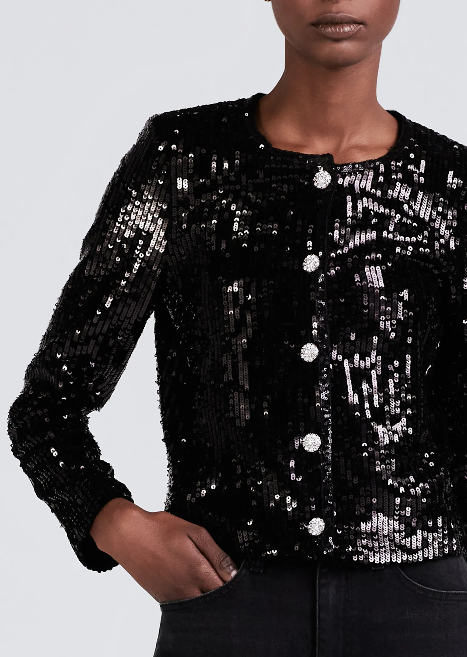 Women Derek Lam Jackets & Coats<Verretta Sequin Jacket