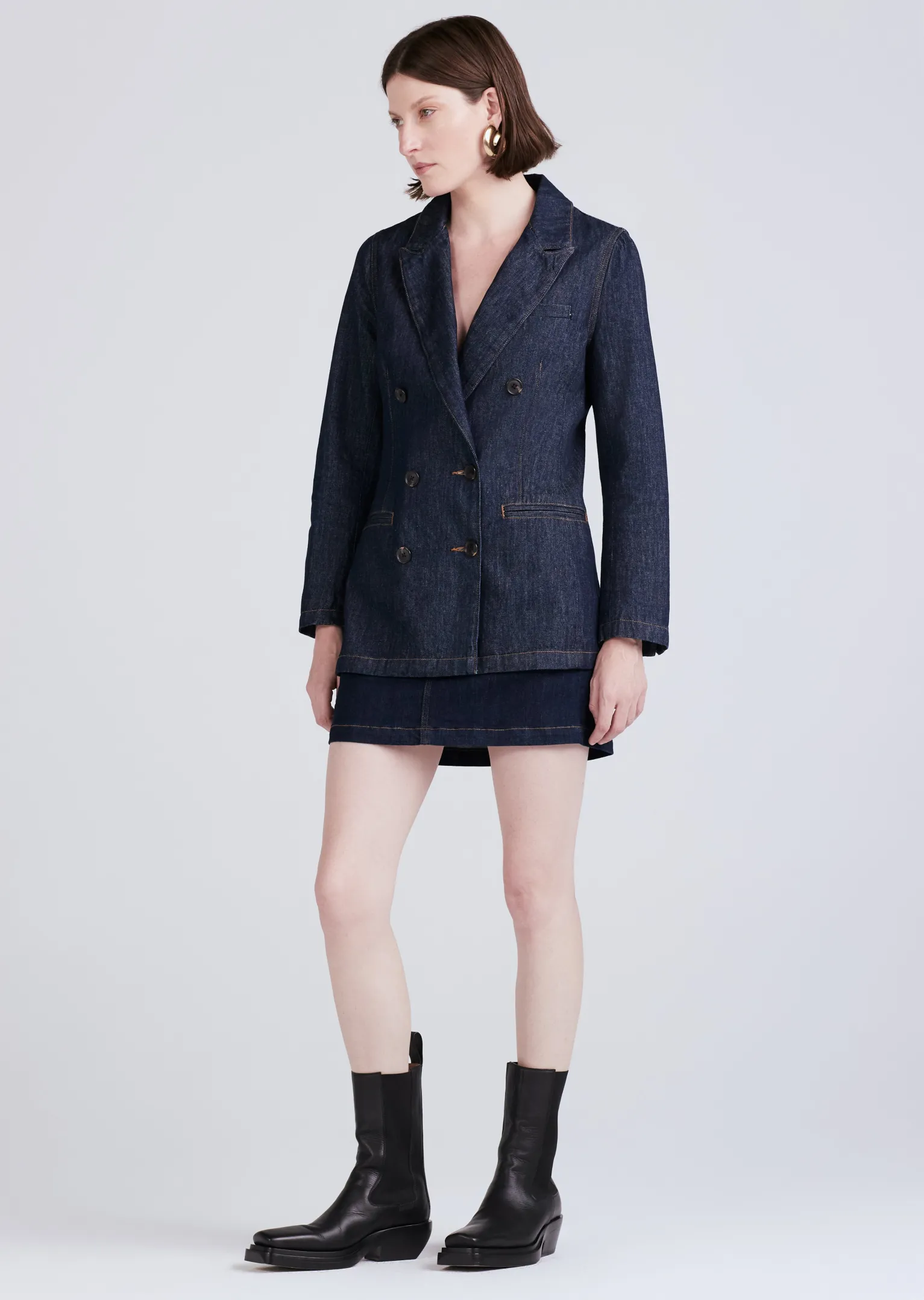 Women Derek Lam Denim<Walter Denim Blazer