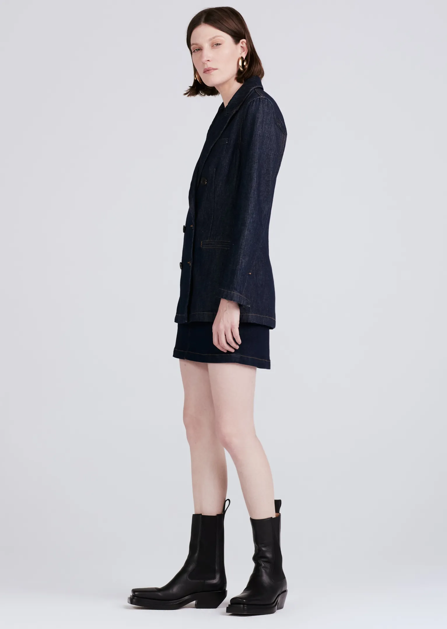 Women Derek Lam Denim<Walter Denim Blazer