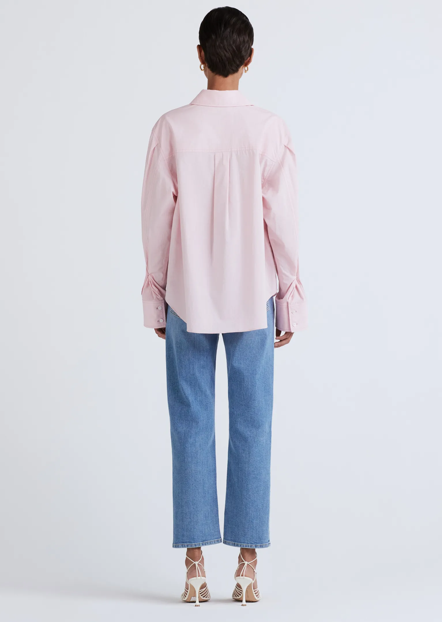 Women Derek Lam Essentials<Wesley Button Front Shirt