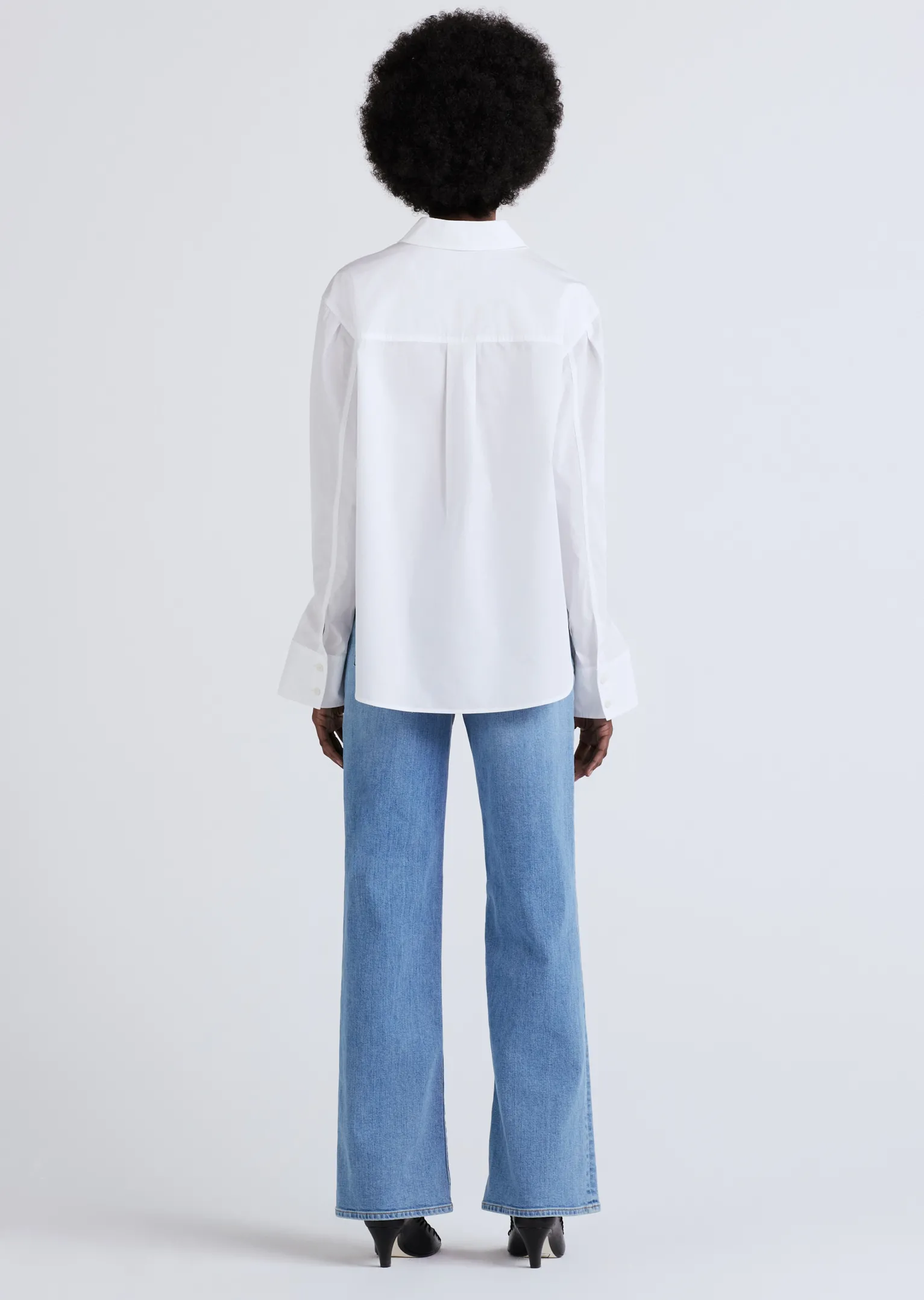 Women Derek Lam Essentials<Wesley Button Front Shirt