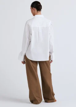Women Derek Lam Essentials<Wesley Button Front Shirt