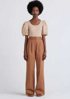 Women Derek Lam Tops<Willa Balloon Sleeve Scoop Neck Top