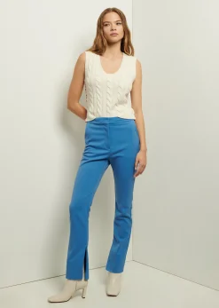 Women Derek Lam Sweaters<Yuna Lace Up Tank